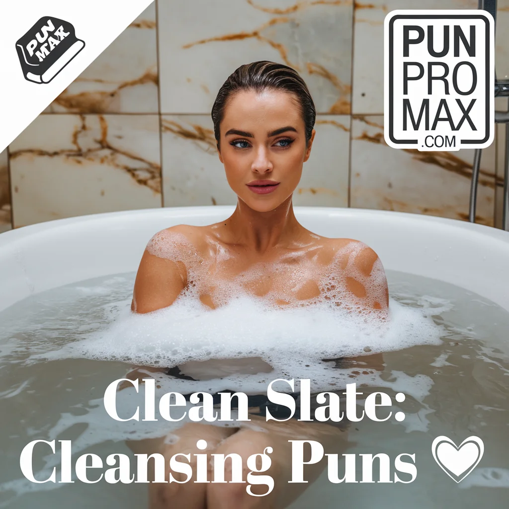  Clean Slate: Cleansing Puns 🧼