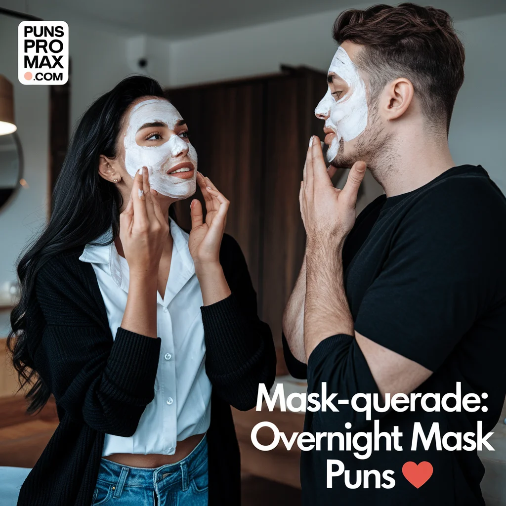 Mask-querade: Overnight Mask Puns 🌙