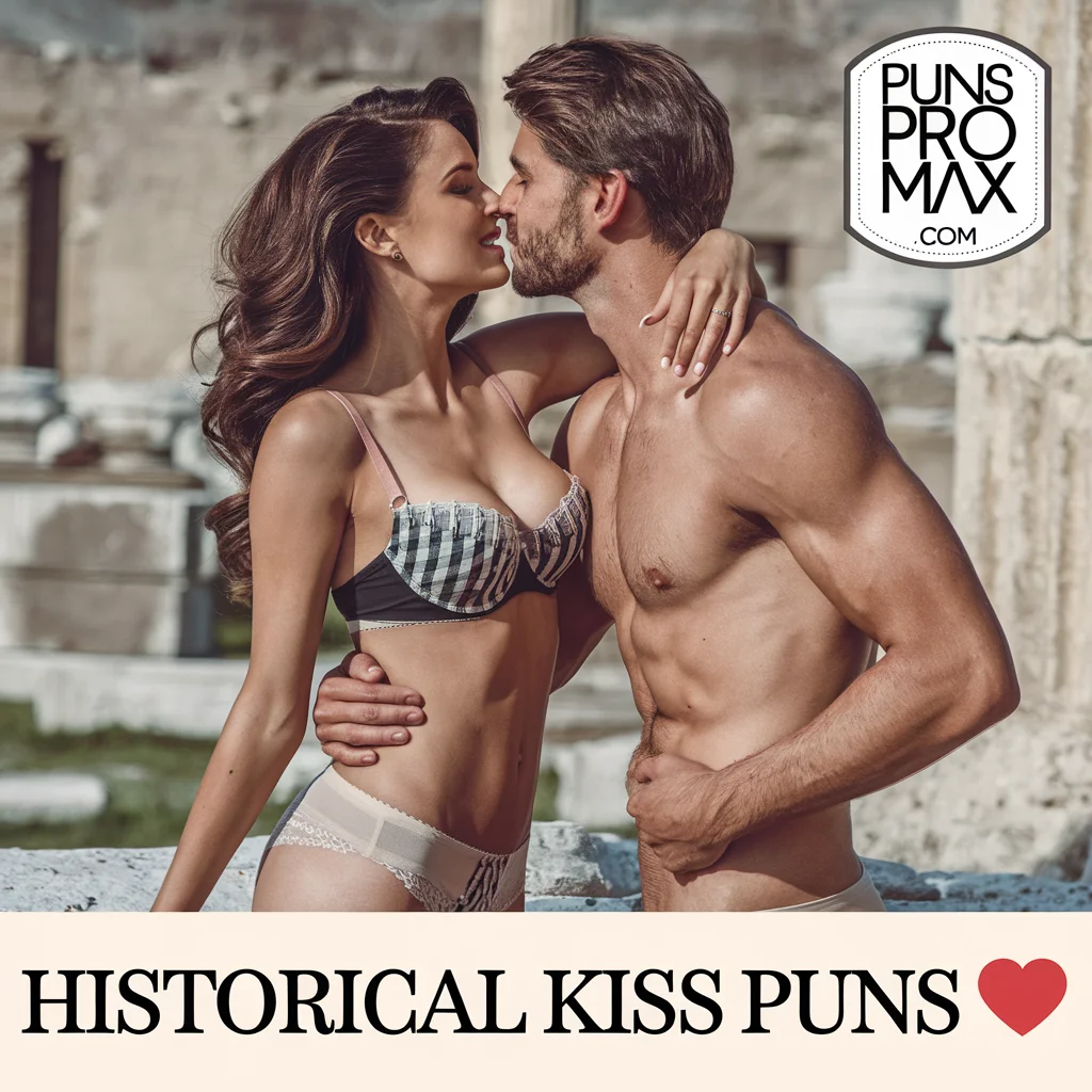 Historical Kiss Puns 🏛️