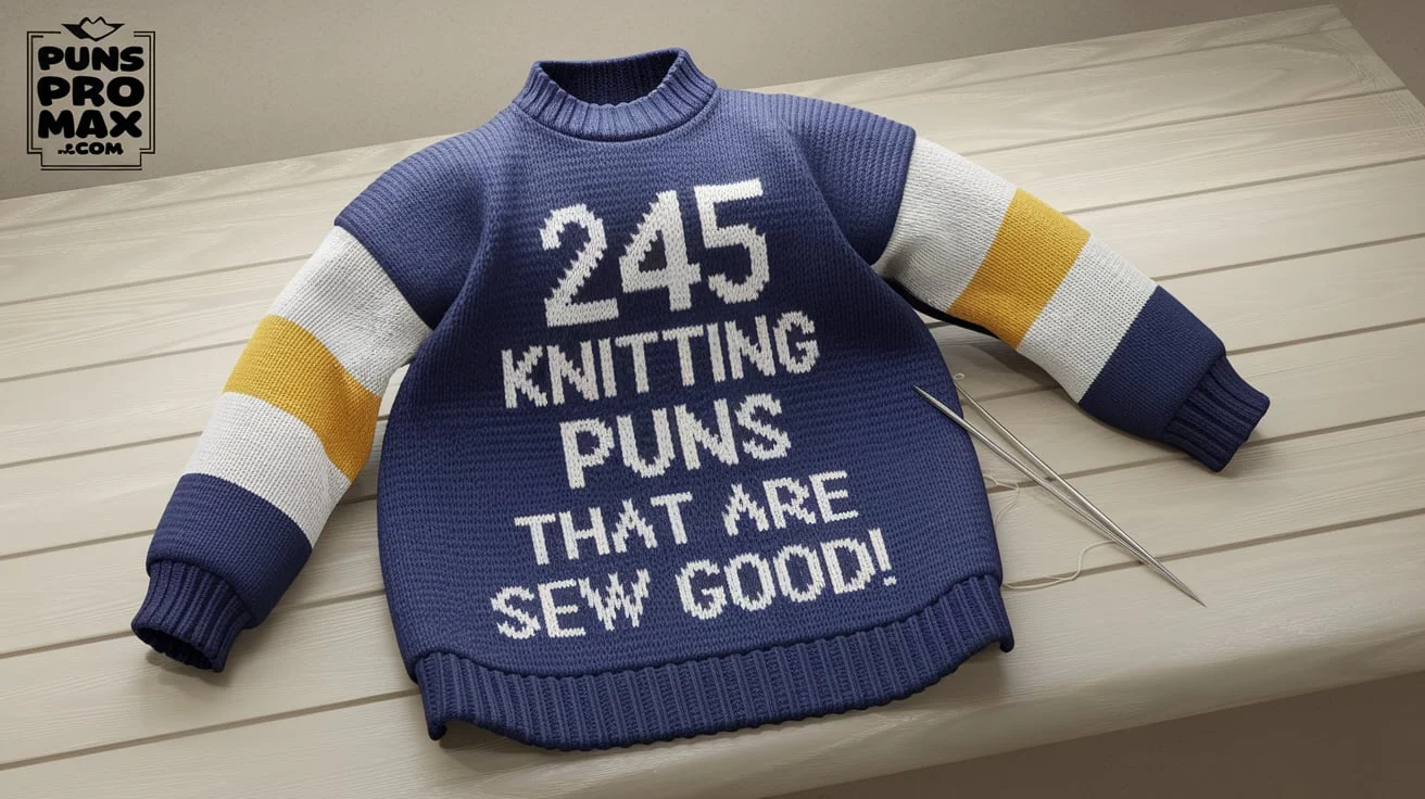 Knitting Puns