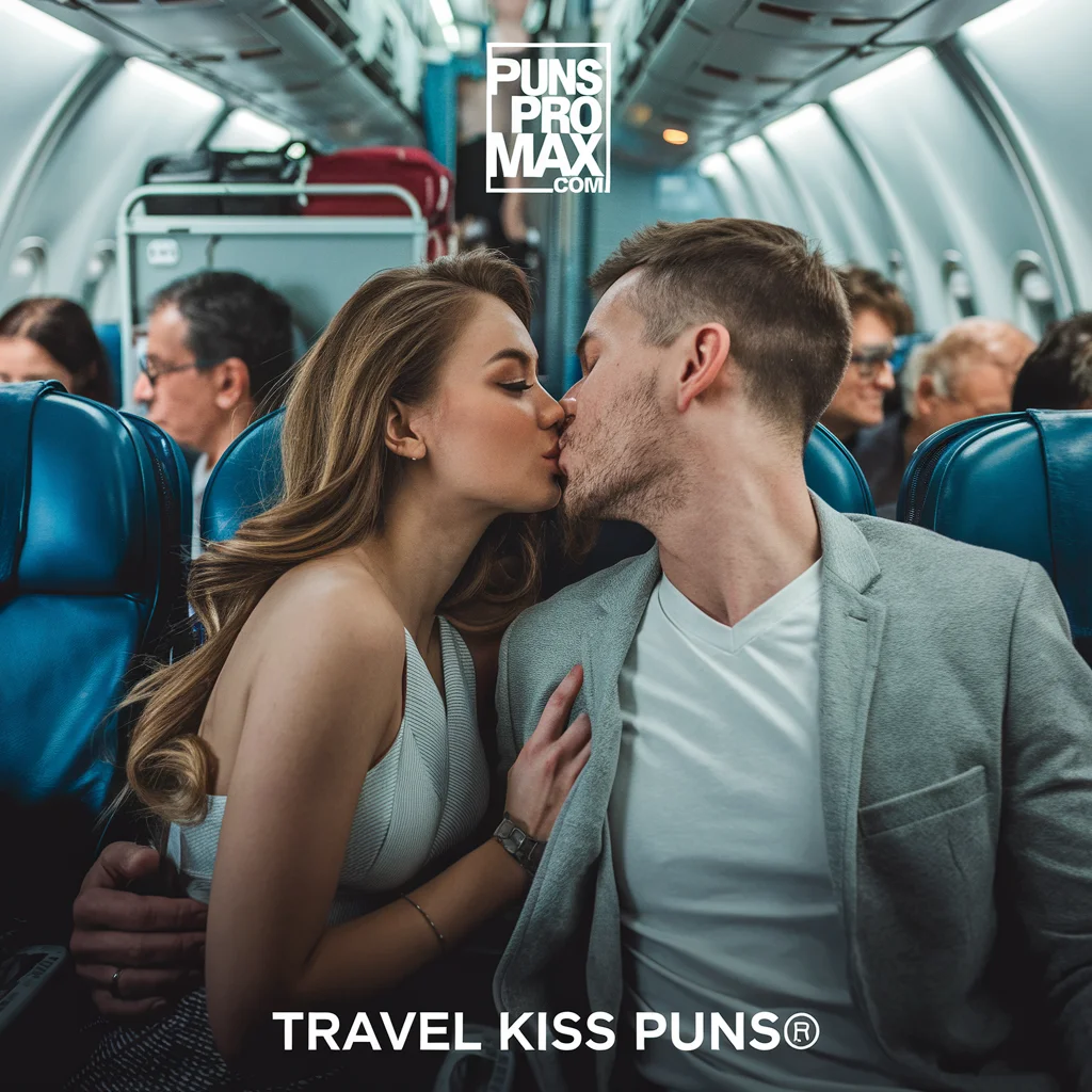  Travel Kiss Puns✈️