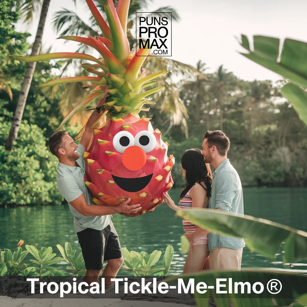 Tropical Tickle-Me-Elmo 🌴