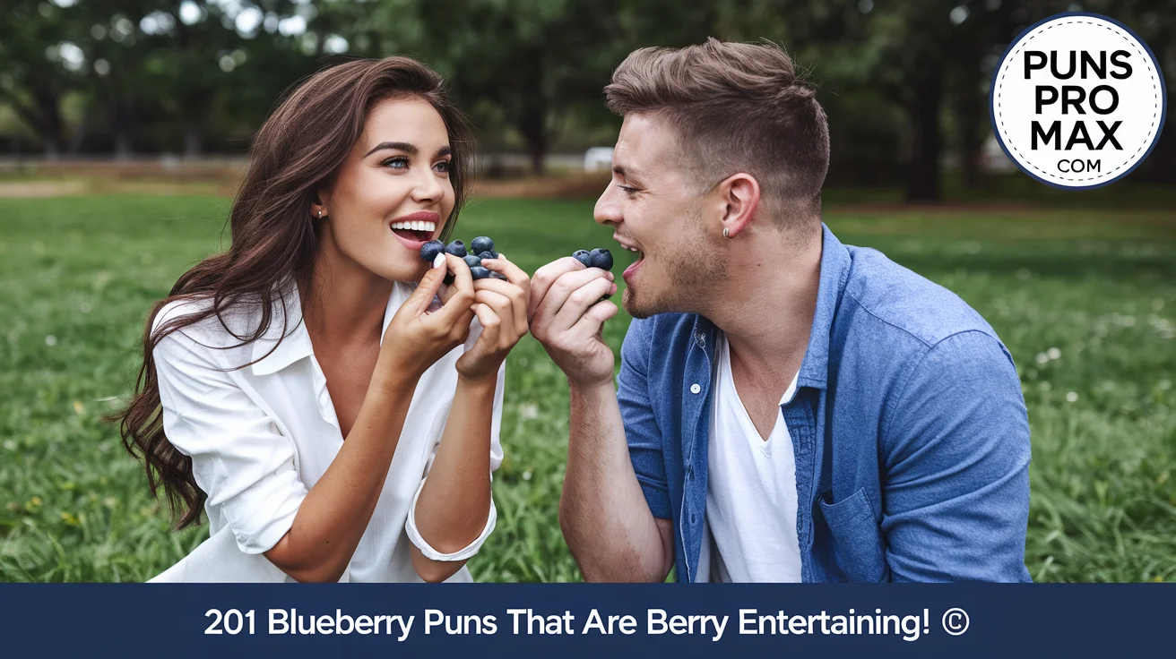 Blueberry Puns