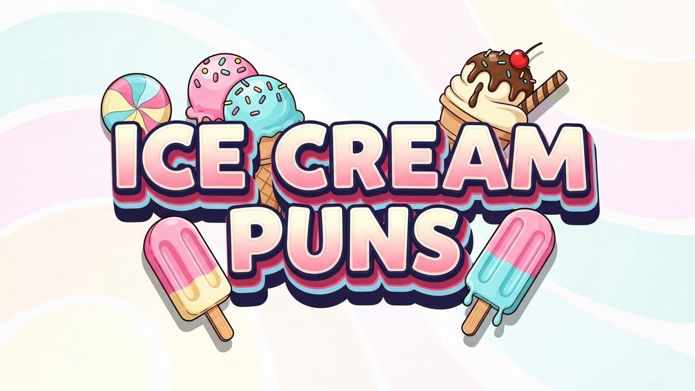 Ice Cream Puns